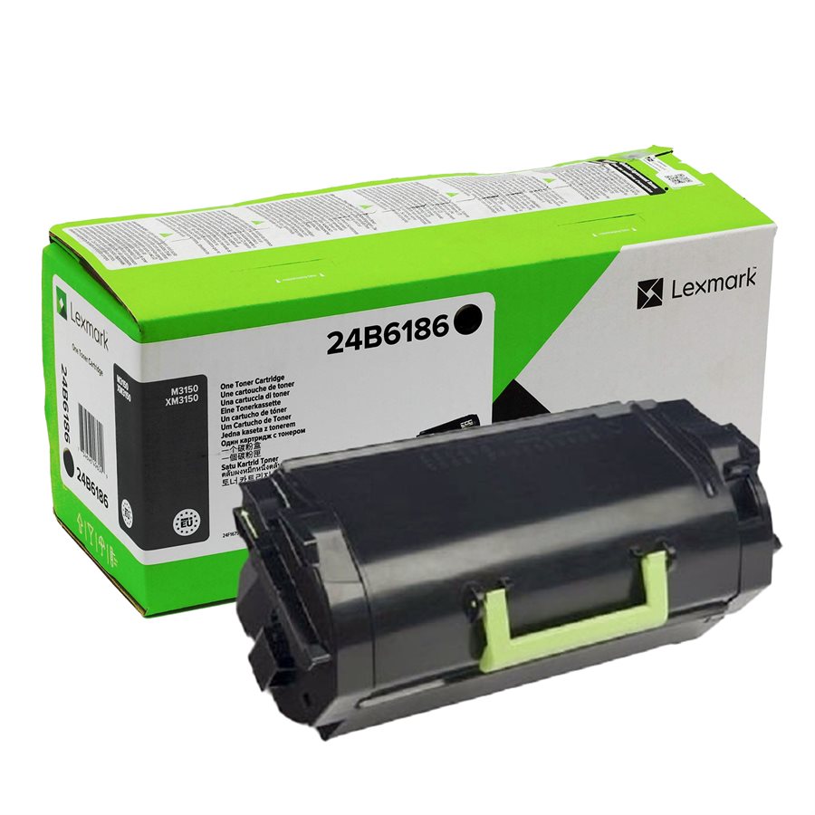 Lexmark 24B6186 OEM Toner Black 16K