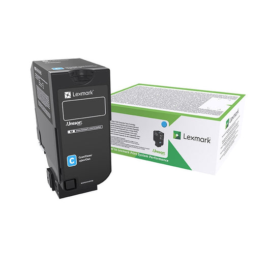 Lexmark 24B6518 Cyan haut rendement cartouche de toner