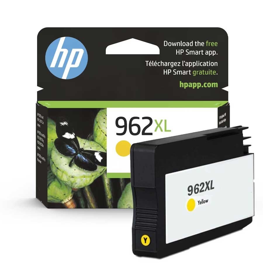 HP 962XL OEM Yellow Inkjet 1.6K