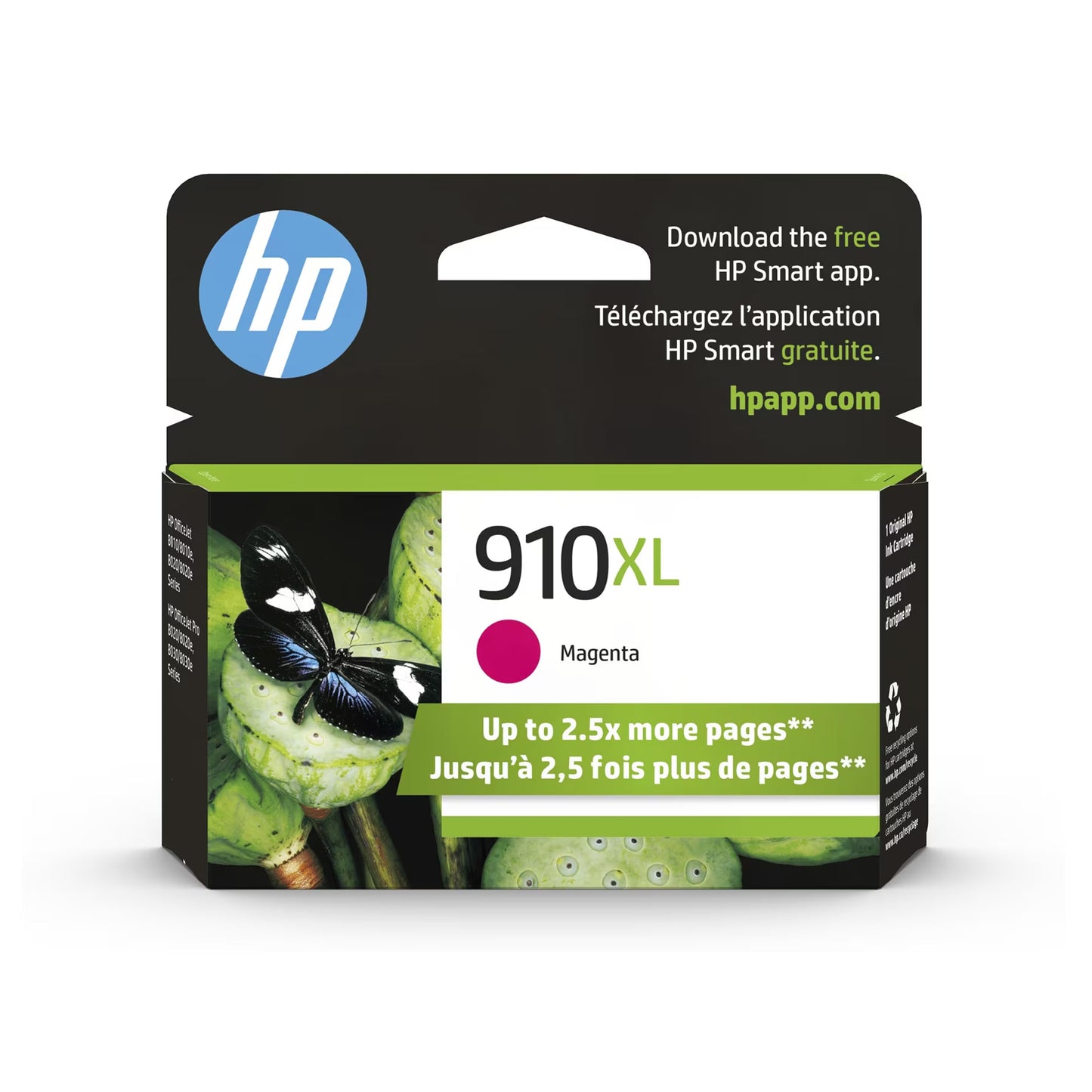 HP 910XL OEM Magenta Inkjet 825 pages