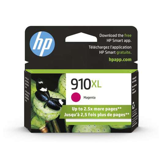 HP 910XL OEM Magenta Jet d'encre 825 pages