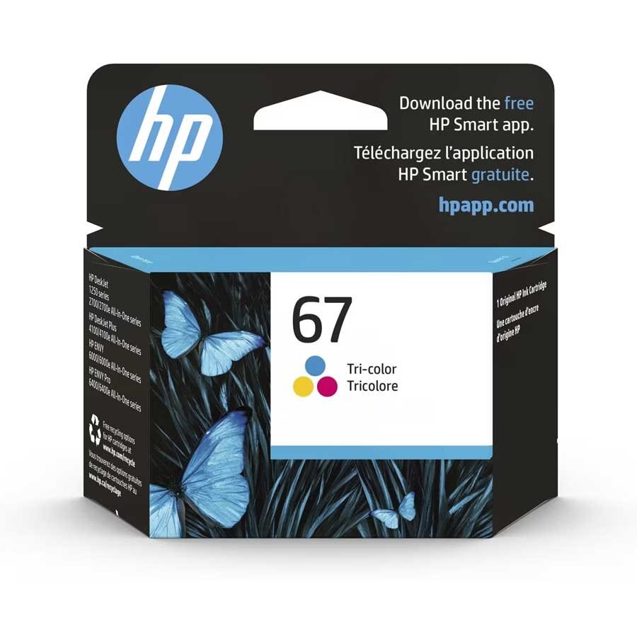 HP 3YM55AN (67) OEM Inkjet Tri-color 100 copies
