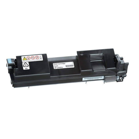 Ricoh Aficio SPC360DNW C360HA OEM haut rendement Cyan Toner