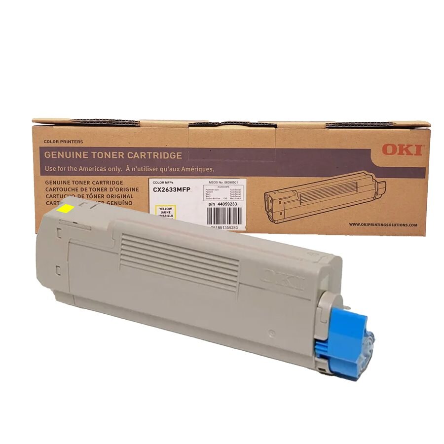OKI CX2633 YELLOW TONER 9K OEM