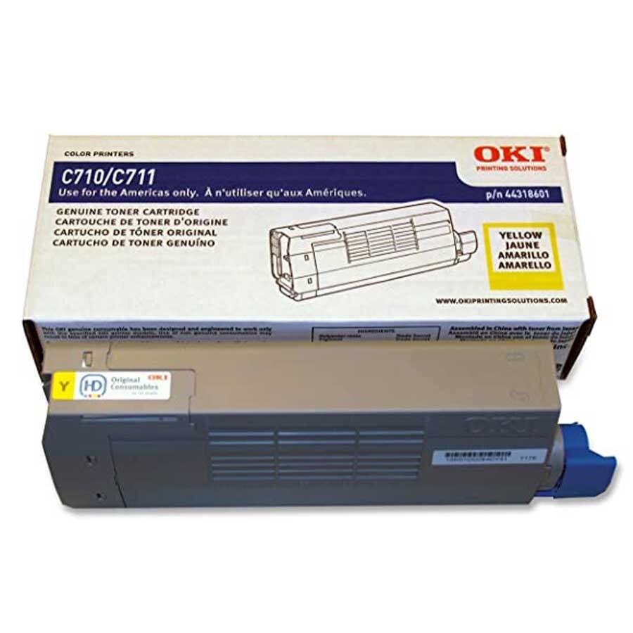 Oki 44318601 (C711) OEM Toner Yellow 11K