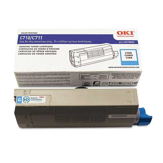 Oki 44318603 (C711) OEM Toner Cyan 11K