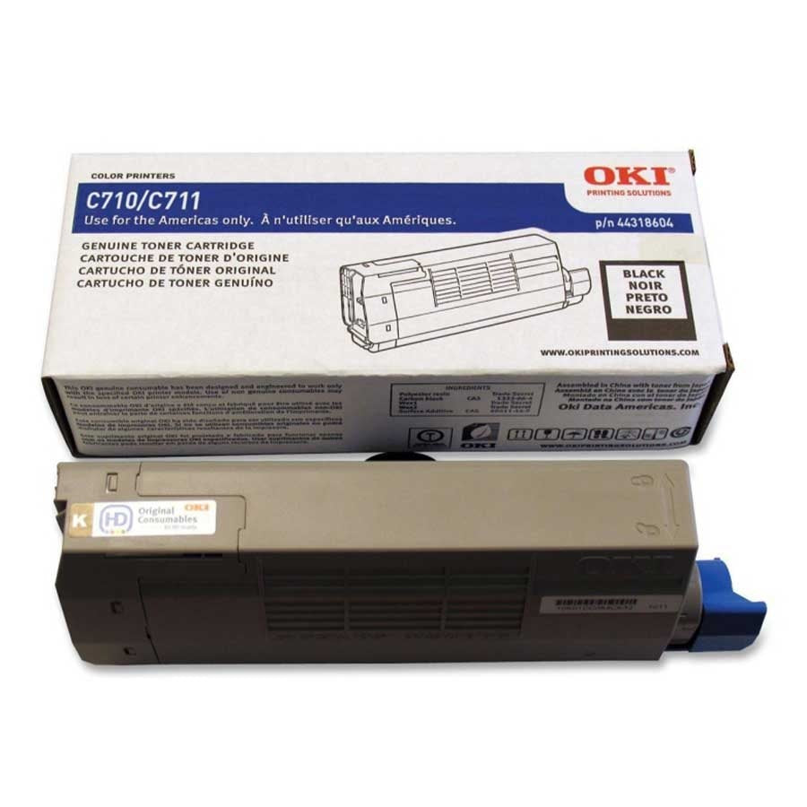 Oki 44318604 (C711) OEM Toner Black 11K