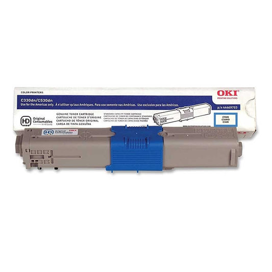 Oki 44469703 (C330/530) OEM Toner Cyan 3K