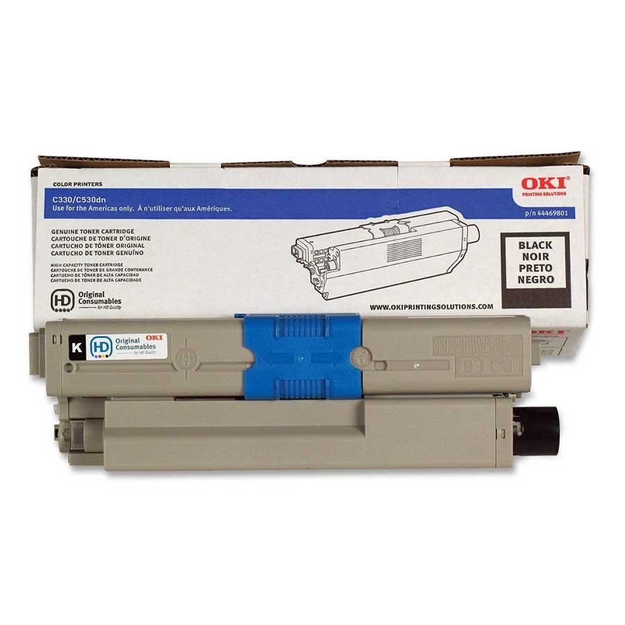 Oki 44469801 (C330/530) OEM Toner Black 3.5K