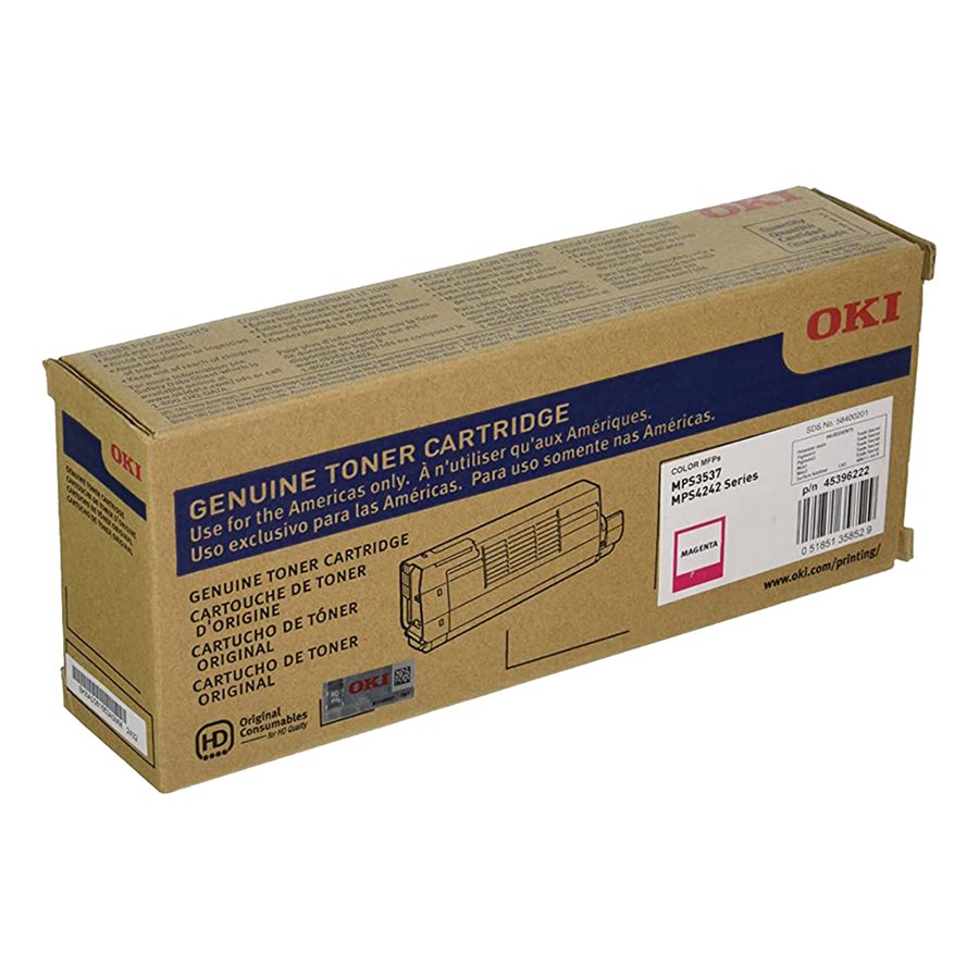 Oki 45396222 (MPS3537/4242) OEM Toner Magenta 10K