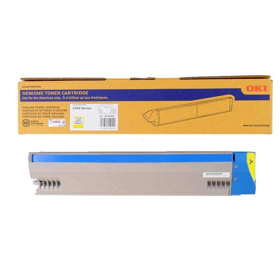 Oki 45536438 OEM Toner Yellow 24K