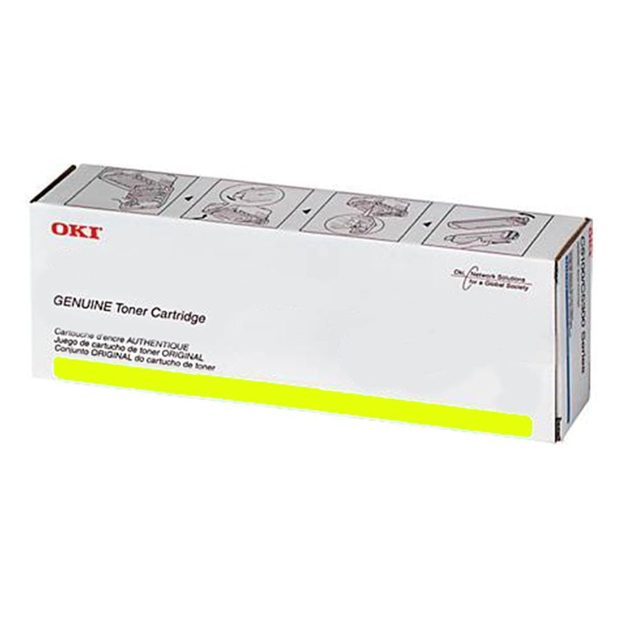 Oki 45643505 OEM Toner Yellow 28K