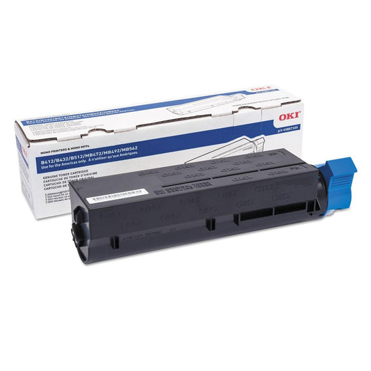 Oki 45807105 (B412/432) OEM Toner Noir 7K