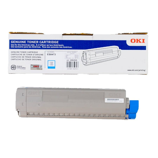 Oki 45862826 (ES8473) OEM Toner Cyan 8.8K