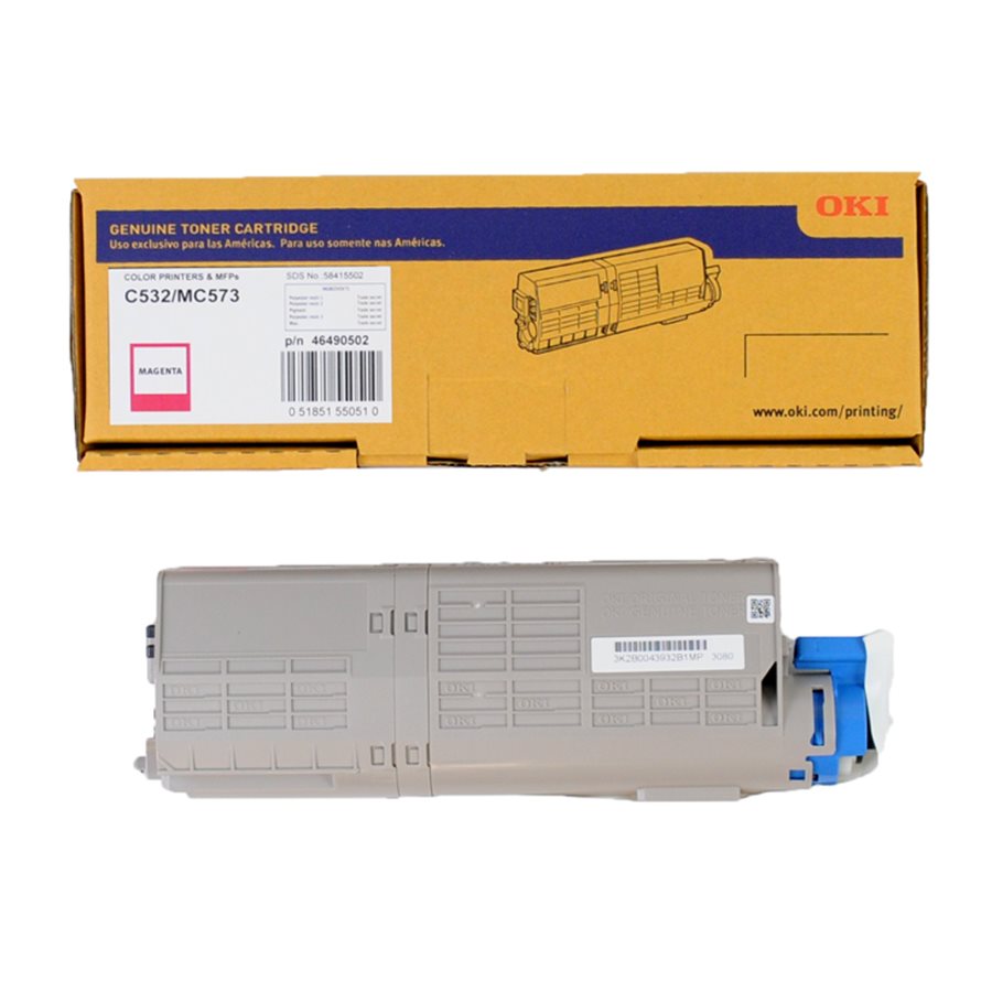 Oki 46490502 OEM Toner Magenta 3K