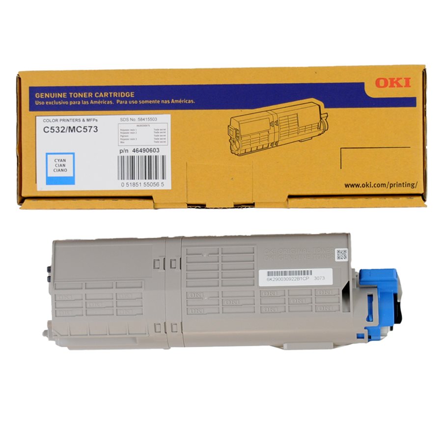 Oki 46490603 OEM Toner Cyan 6K