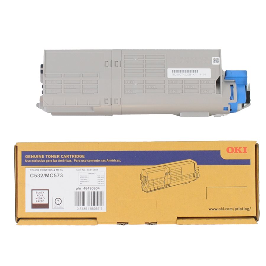 Oki 46490604 OEM Toner Black 7K