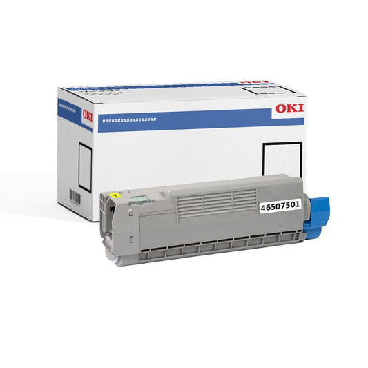 Oki 46507501 OEM Toner Jaune 6K