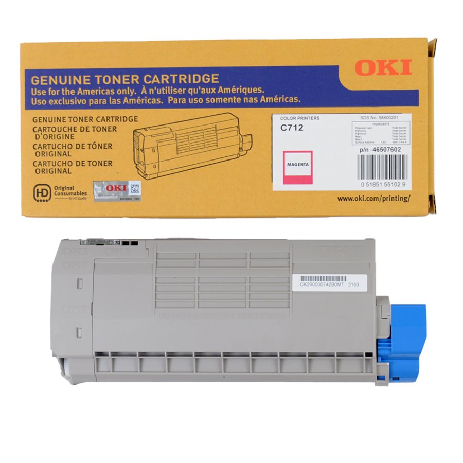 Oki 46507602 OEM Toner Magenta 11.5K