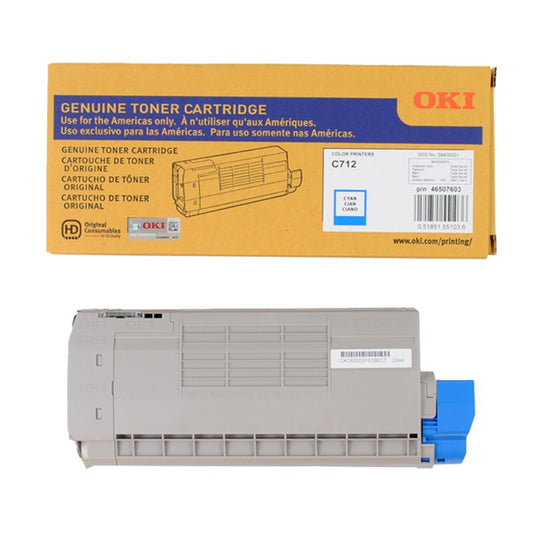Oki 46507603 OEM Toner Cyan 11.5K