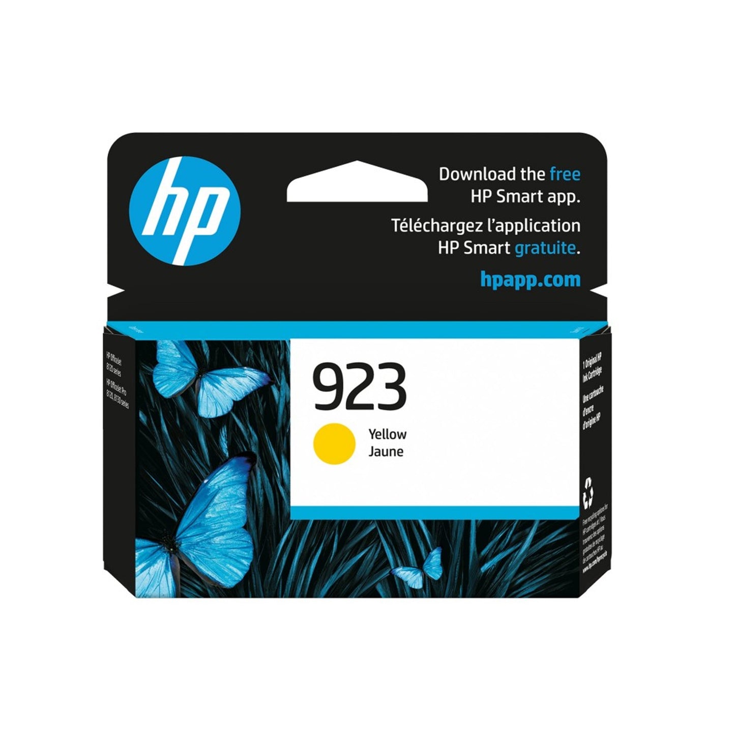 HP 923 4K0T2LN OEM Yellow 400 pages