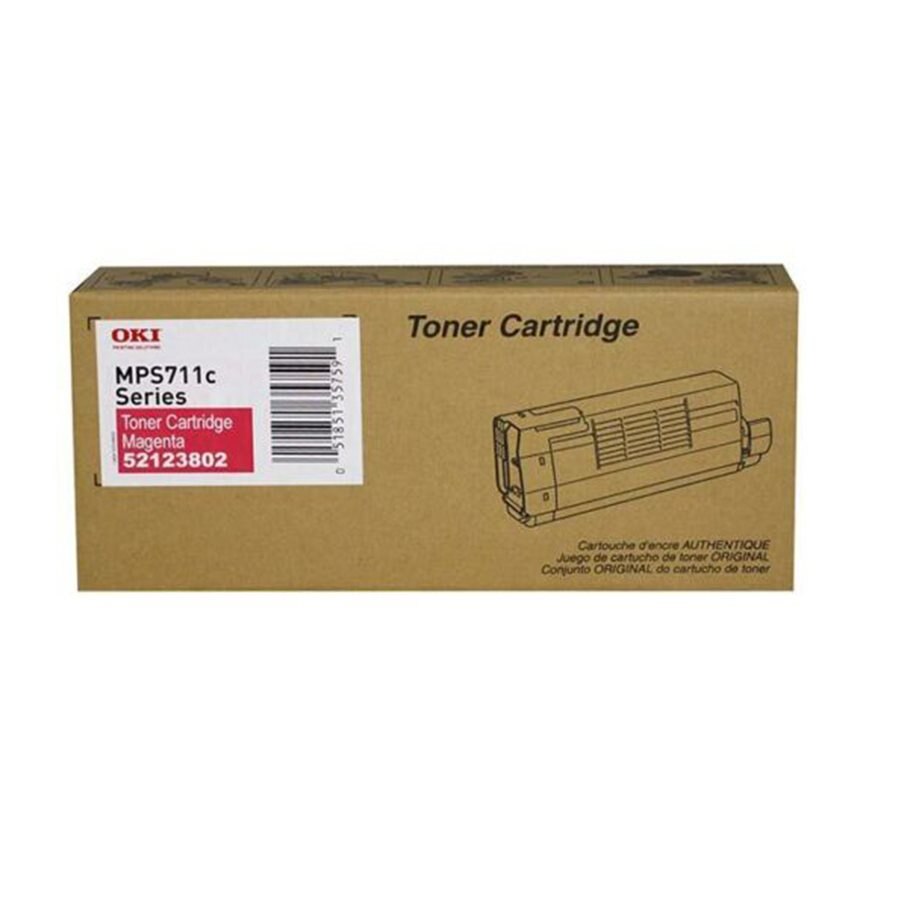 Oki 52123802 OEM Toner Magenta 11.5K