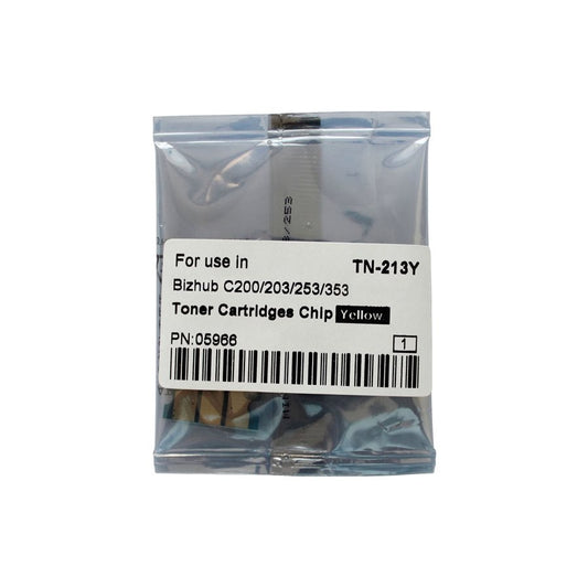 Konica Minolta Toner Puce,Y C200--18.5K C203/253--19K