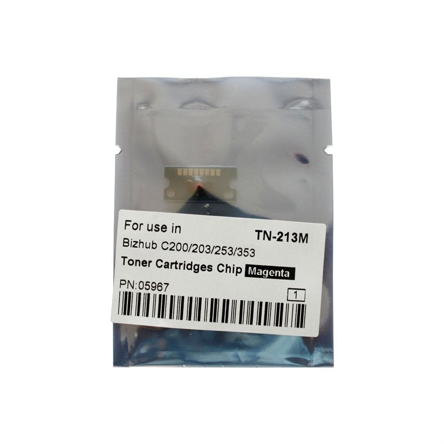 Konica Minolta Toner Chip,M C200--18.5K C203/253--19K