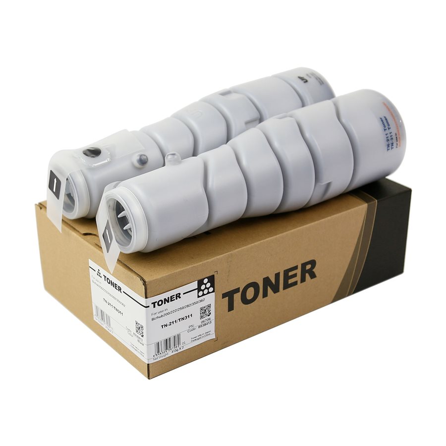 Toner KM TN-211/311 for Bizhub 200/222/250/282/300/350/362 TBD