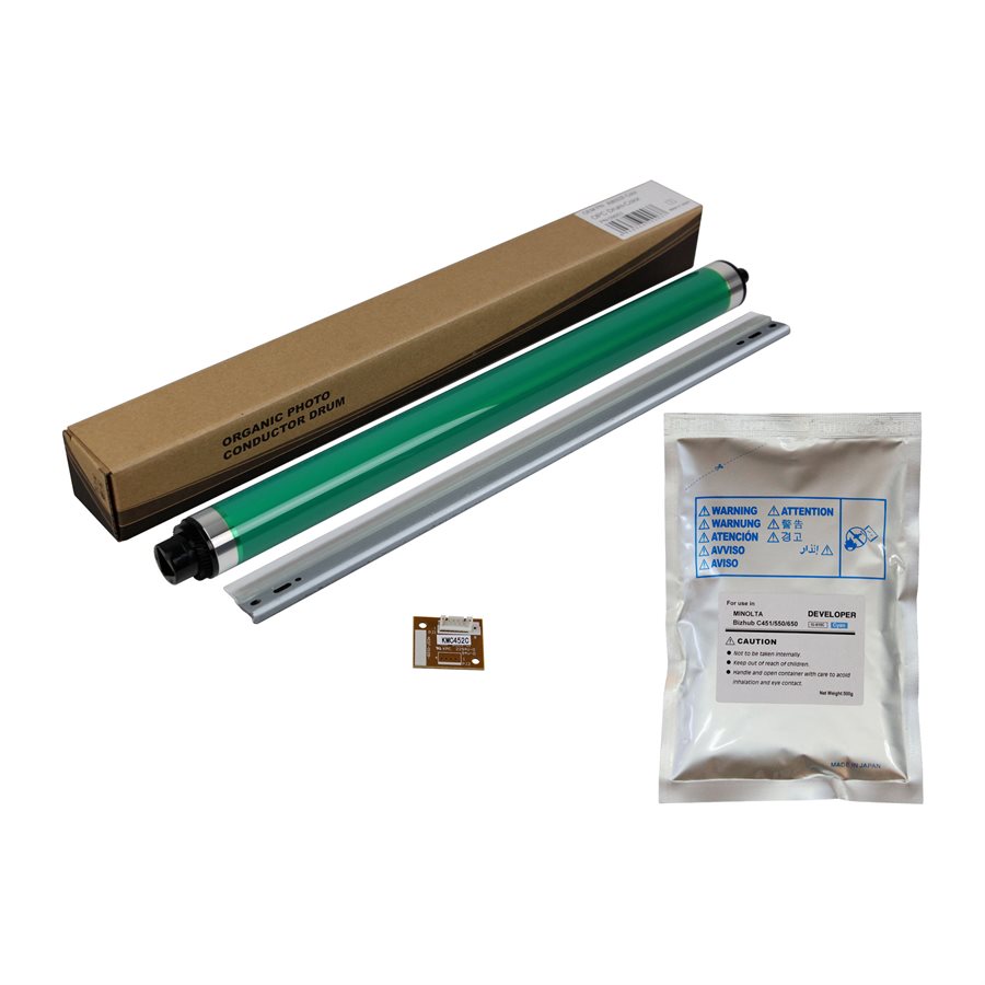 Konica Minolta   Cyan Drum Unit Rebuild Kit: 1, 120K -TBD