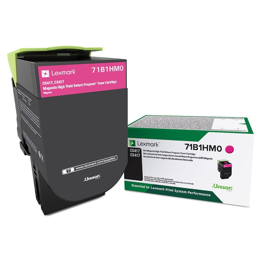 Lexmark 71B1HM0 OEM Toner Magenta 3.5K