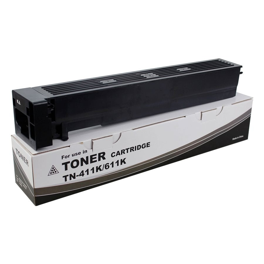 Konica Minolta TN-411K/611K Toner W/Chip 45000