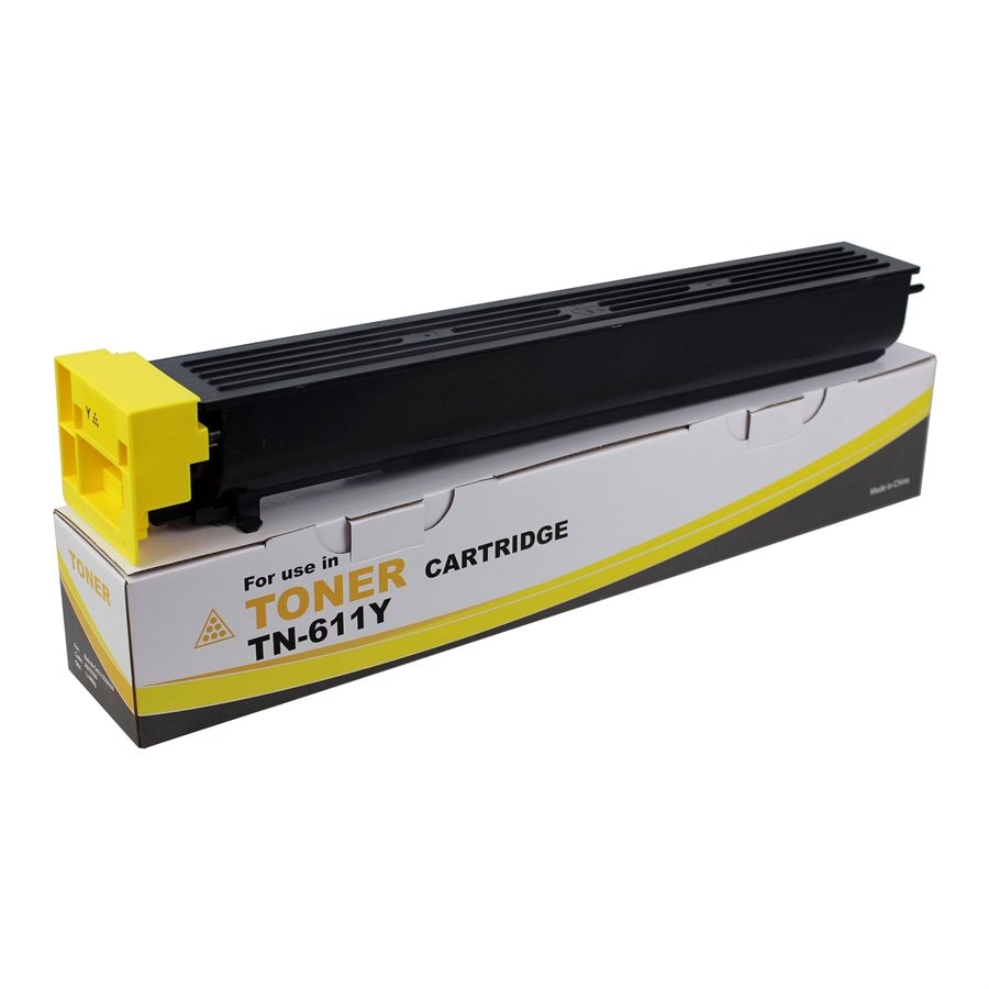 Konica Minolta TN-611Y Toner W/Chip 27000 -TBD