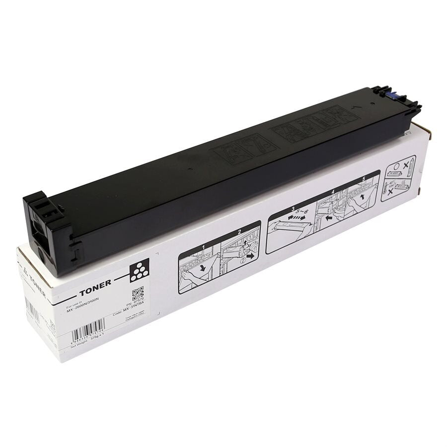 SHARP Black Toner W/Chip (USA) 18000