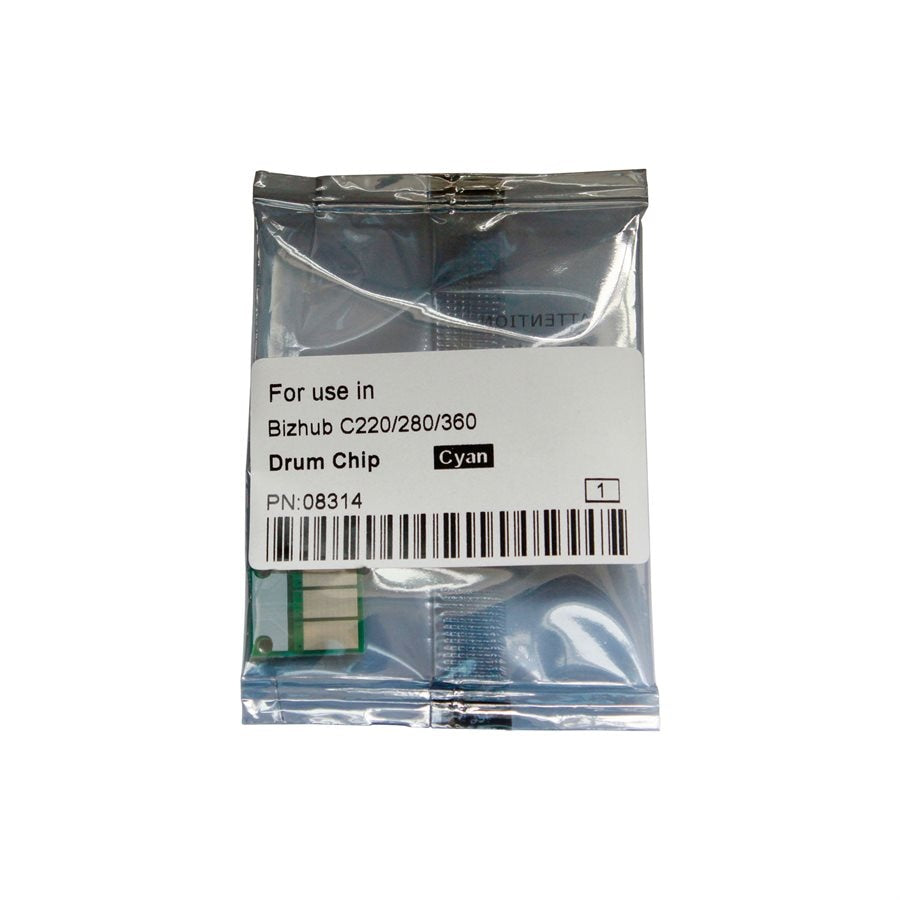 Konica Minolta Drum Chip,CMY C220--55K