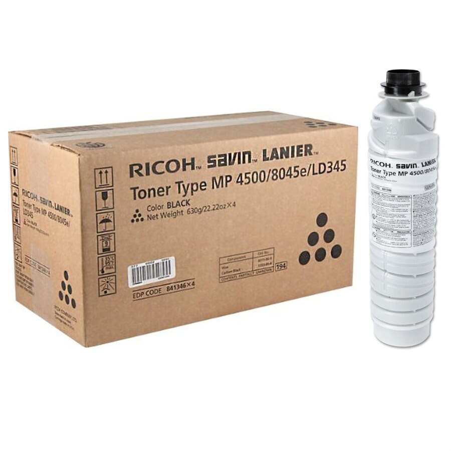 Ricoh Aficio MP3500/4000 Type MP4500A OEM Toner Black 30K