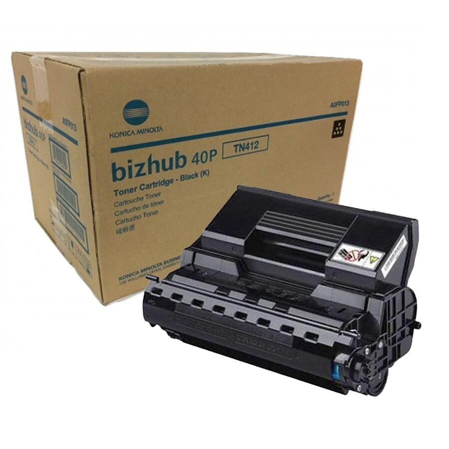 Konica A0FP013 (TN412) OEM Toner Black 19K