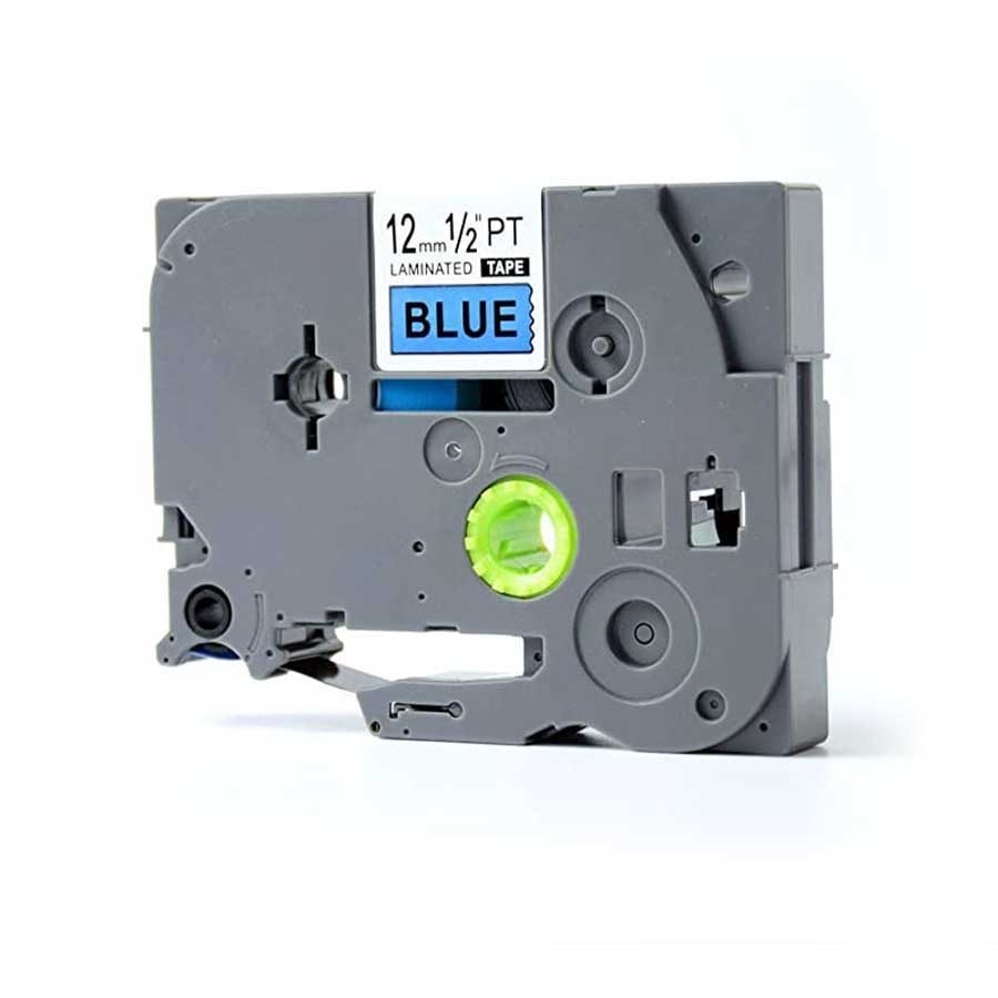 Brother TZ-531 Noir/Bleu 12mm Alternative