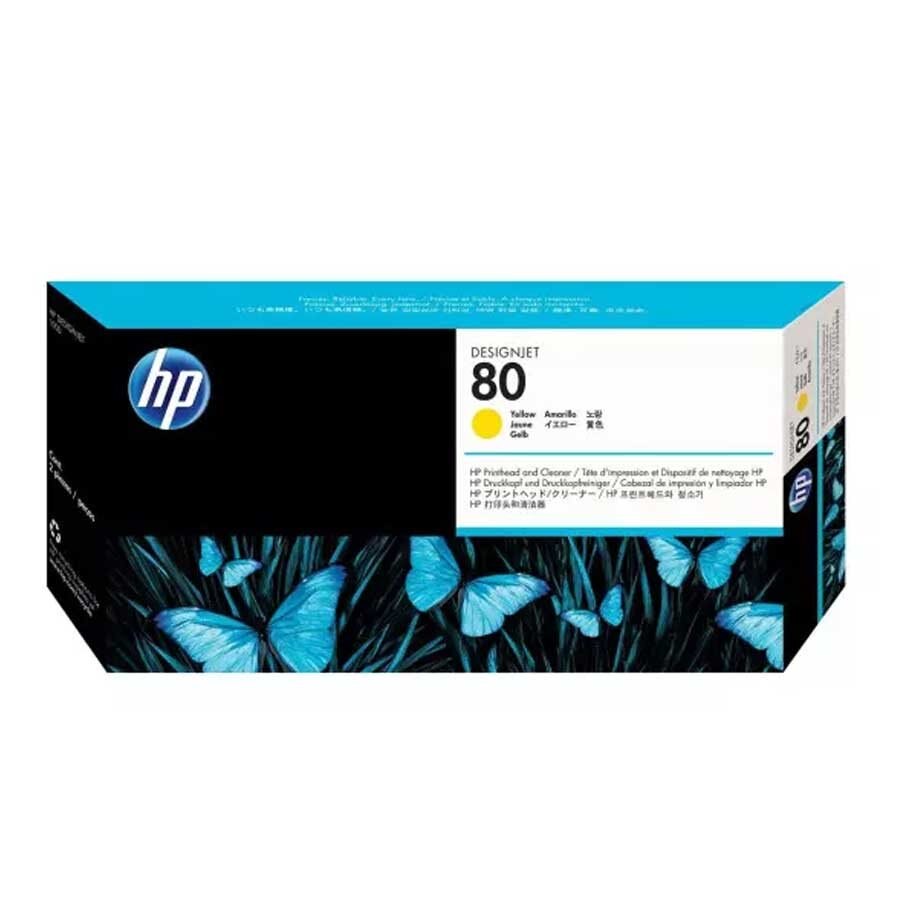 HP No. 80 C4847A OEM Yellow