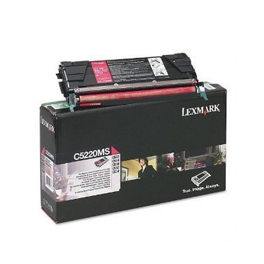 Lexmark C5220MS OEM Magenta Return Program Toner Cartridge