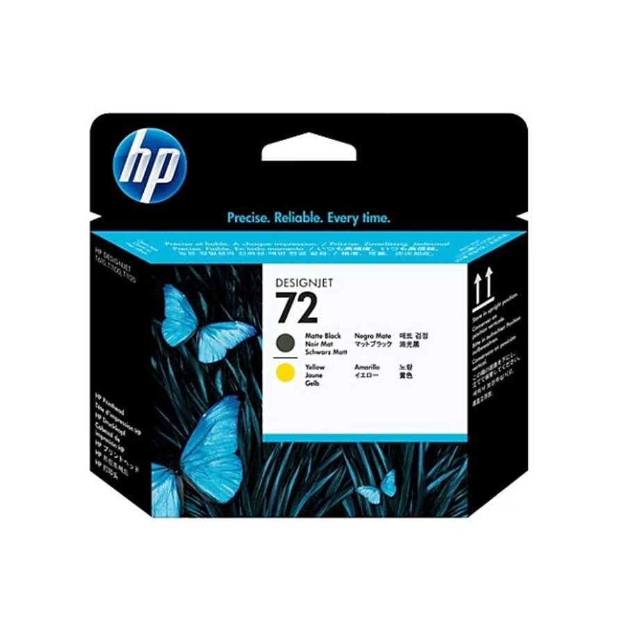 HP No. 72 C9384A Printhead black/yellow OEM