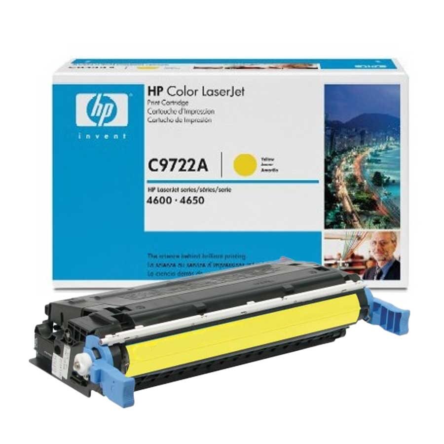 HP LJ 4600/4650 OEM Toner C9722A Jaune 8K