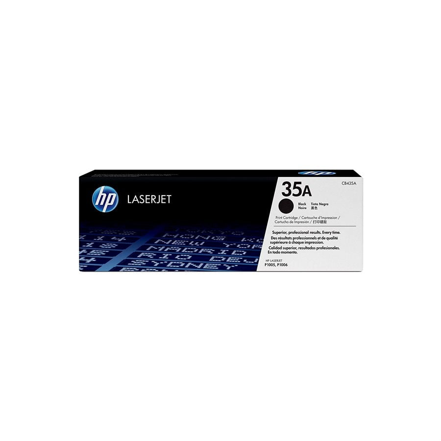 HP 35A Black Original LaserJet Toner Cartridge