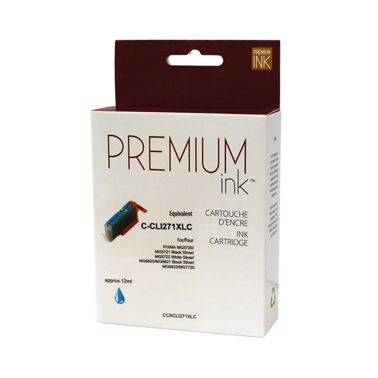 Canon CLI-271XL Cyan Alternative Premium Encre