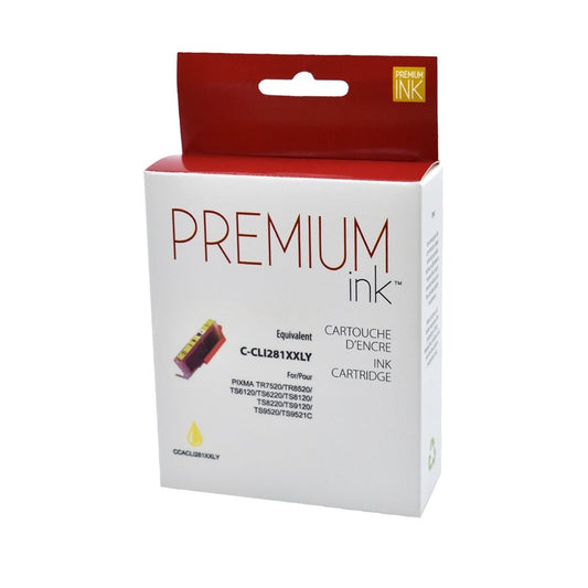 Canon CLI-281XXL Alternative Premium Encre Jaune