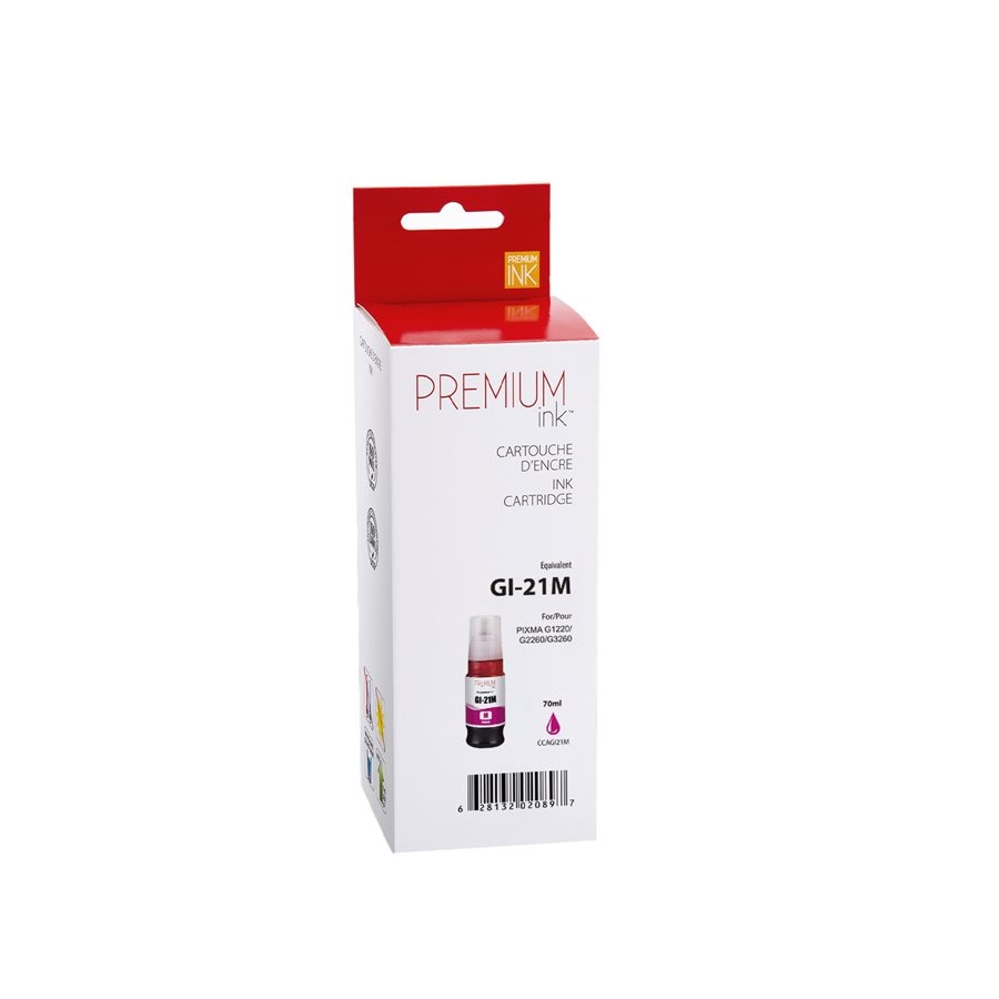 Canon GI-21 Alternative Magenta Premium Ink