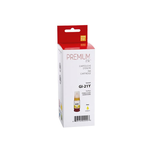 Canon GI-21 Alternative Jaune Premium Encre