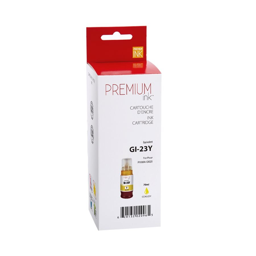 Canon GI-23 Alternative Yellow Premium Ink