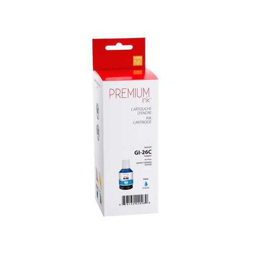 Canon GI-26 Alternative Cyan Premium Encre