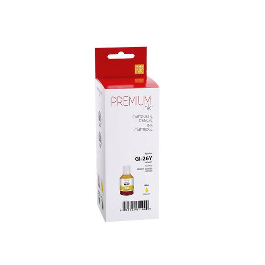 Canon GI-26 Alternative Jaune Premium Encre